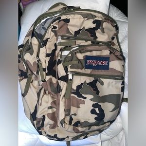 Camo Jansport backpack